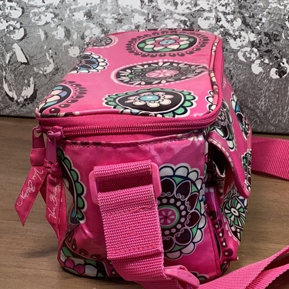 Vera Bradley Pink Floral Lunch Box - Picture 3 of 8